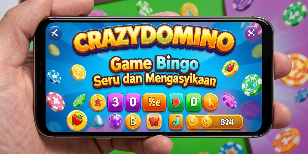 Gameplay seru Bingo di CRAZYDOMINO yang memikat.
