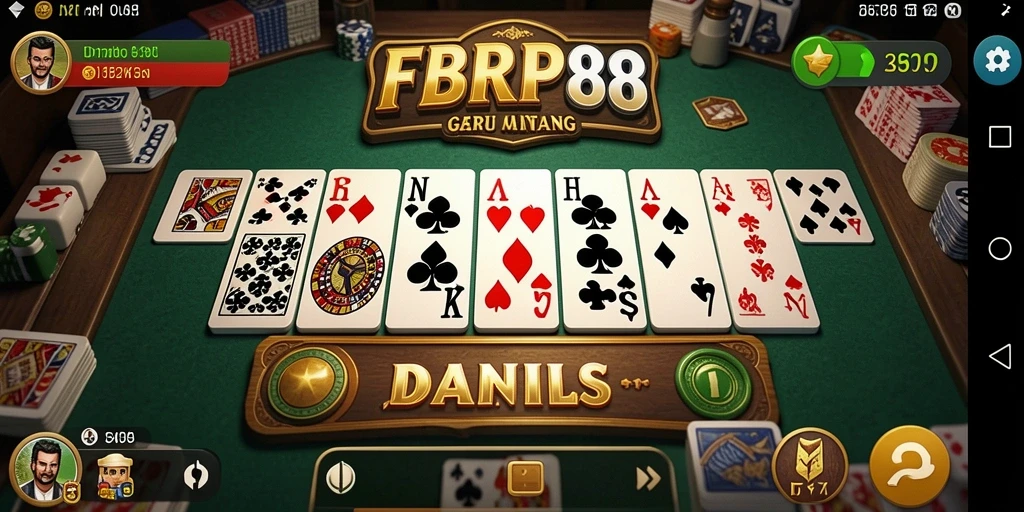 Screenshot gameplay FBRP88 menampilkan aksi seru permainan Domino.