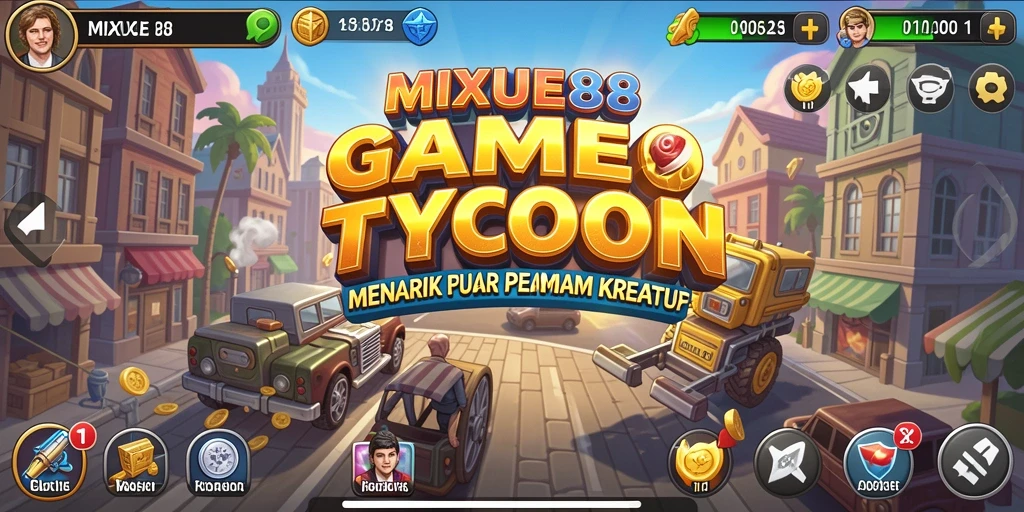Gameplay seru dan kreatif dalam MIXUE88 yang mengajak Anda menjadi pengusaha sukses.
