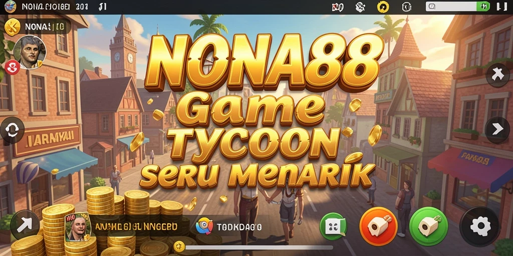 Tampilan gameplay seru di NONA88 dengan berbagai fitur Tycoon.
