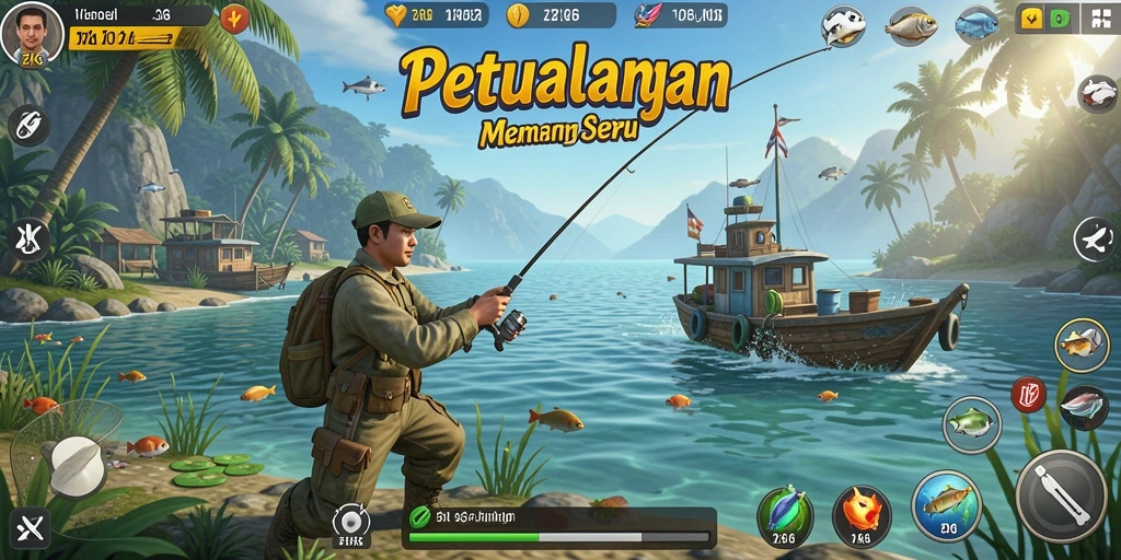 Tangkapan ikan yang menakjubkan di ZK6.